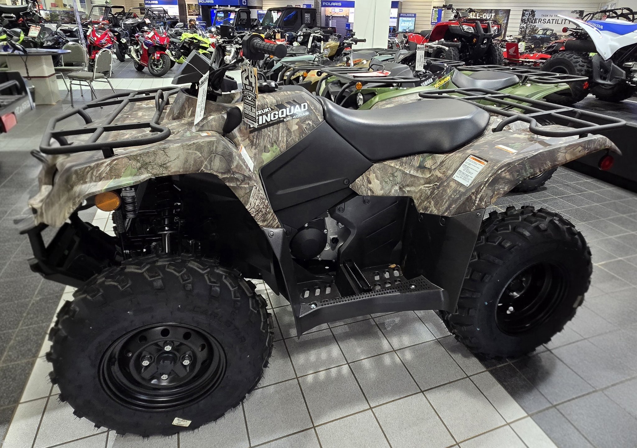 2026 Suzuki KingQuad 400ASi Camo in asheville NC