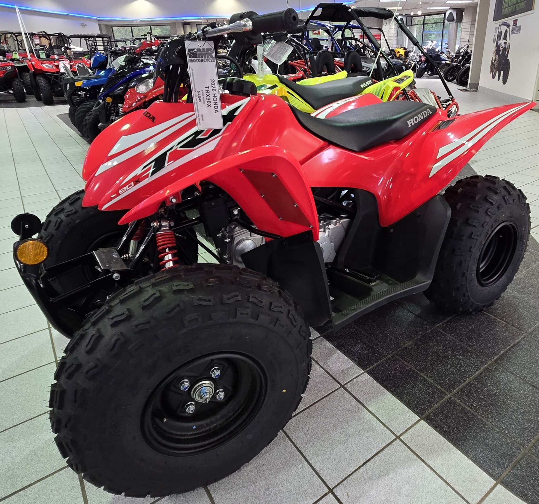 2026 Honda TRX90X in asheville NC