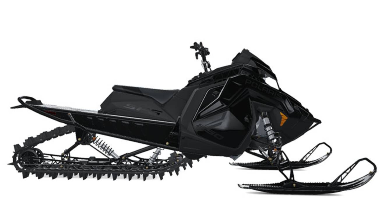 A photo of this 2027 Polaris 850 RMK SPS 146 Gloss Black