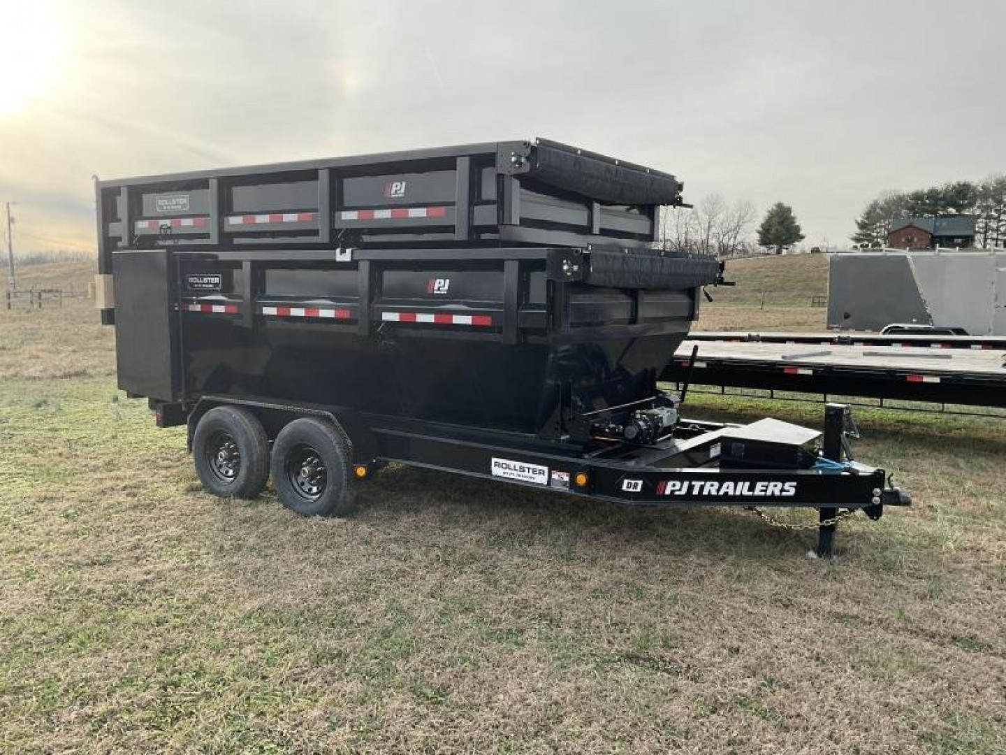 2026 PJ Trailers 14 Foot Rollster Roll Off Dump in Clinton, IN