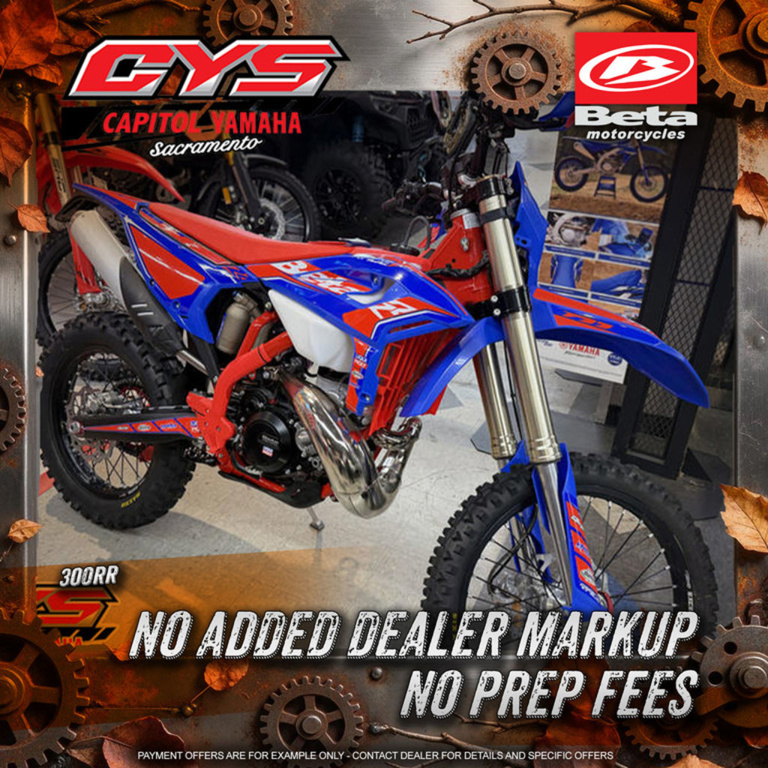 2026 Beta 300 RR Race 300 in Sacramento, CA