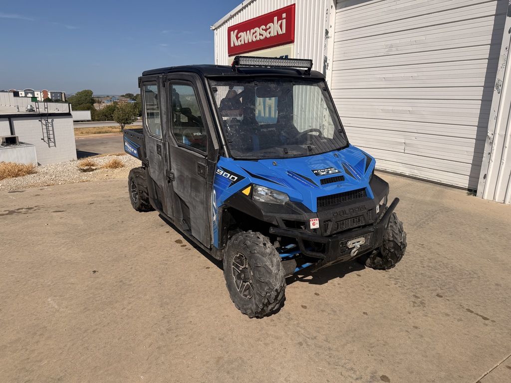 2016 Polaris  RANGER Crew XP 900-6 EPS Velocity Blue in decatur TX