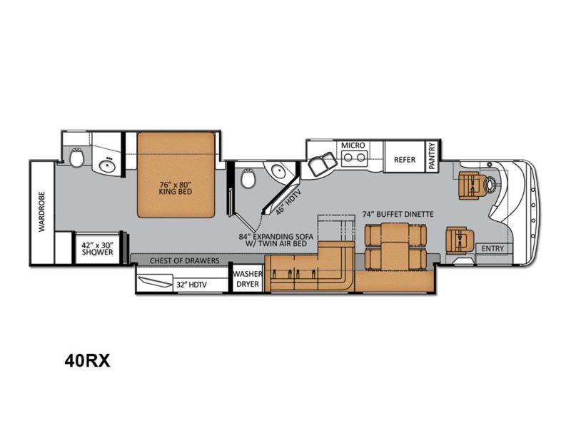 2014 Thor Motor Coach Tuscany 40RX in salt lake city UT