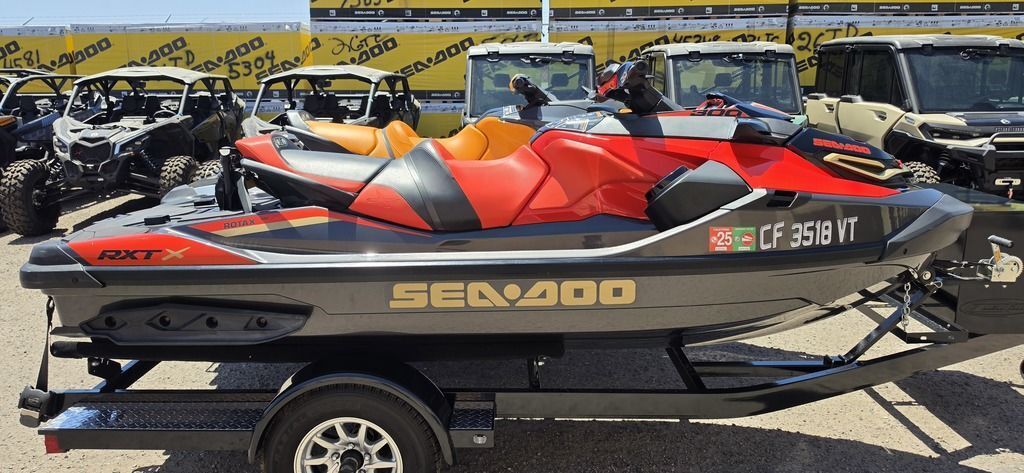 2020 Sea-Doo RXT®-X® 300 IBR & Sound System Eclipse Black and Lava in lake havasu city AZ