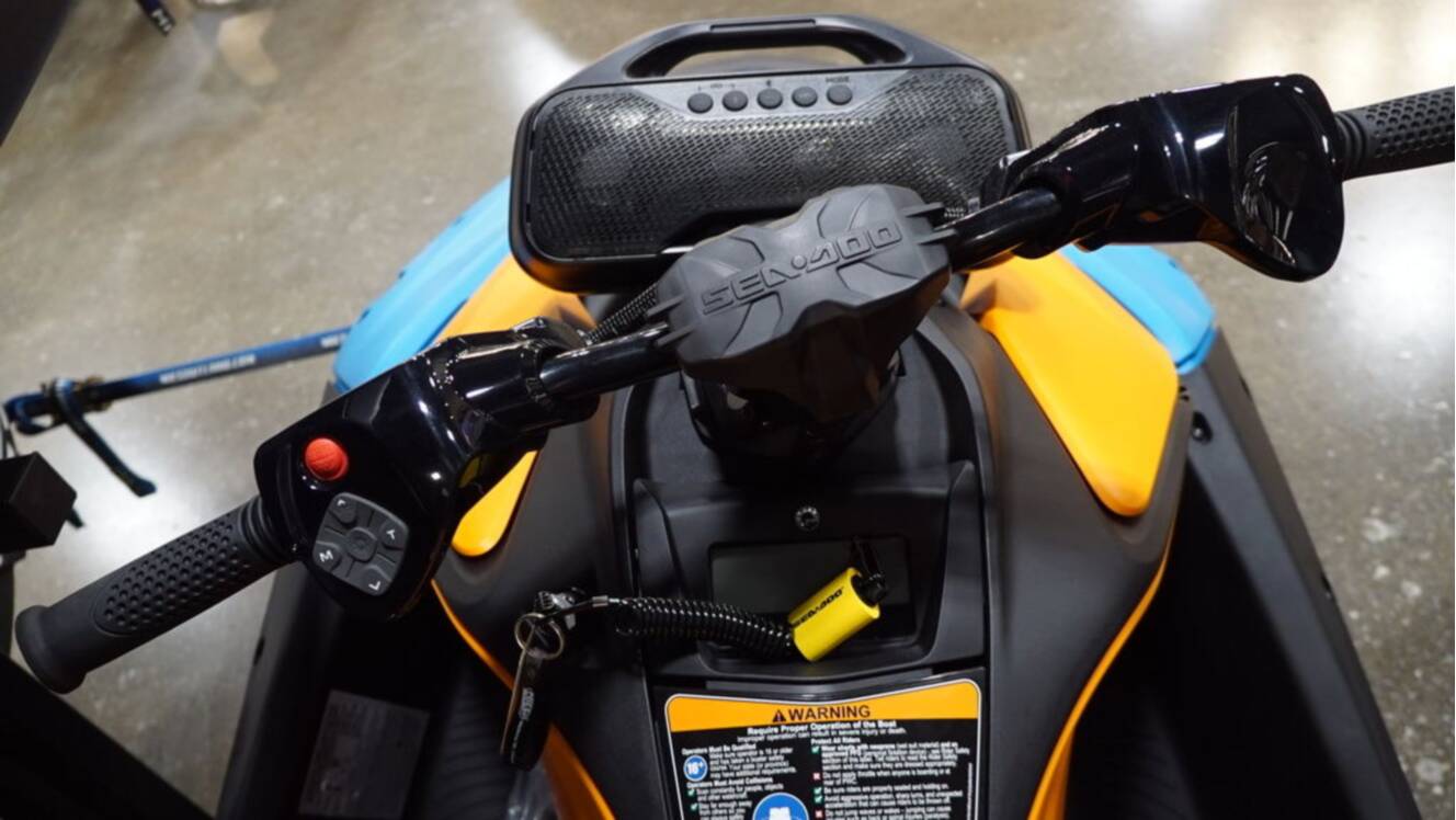 A photo of this 2026 Sea-Doo Spark Trixx for 1 Rotax® 900 ACE - 90 iBR and Au
