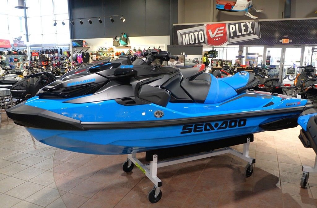 2026 Sea-Doo RXT-X 325 Gulfstream Blue Premium in sioux falls SD