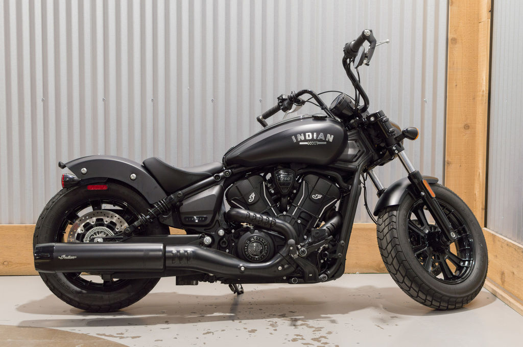 2025 Indian Motorcycle® Scout® Bobber Limited +Tech Black Smoke LIMITED + TECH in Dunmore, PA