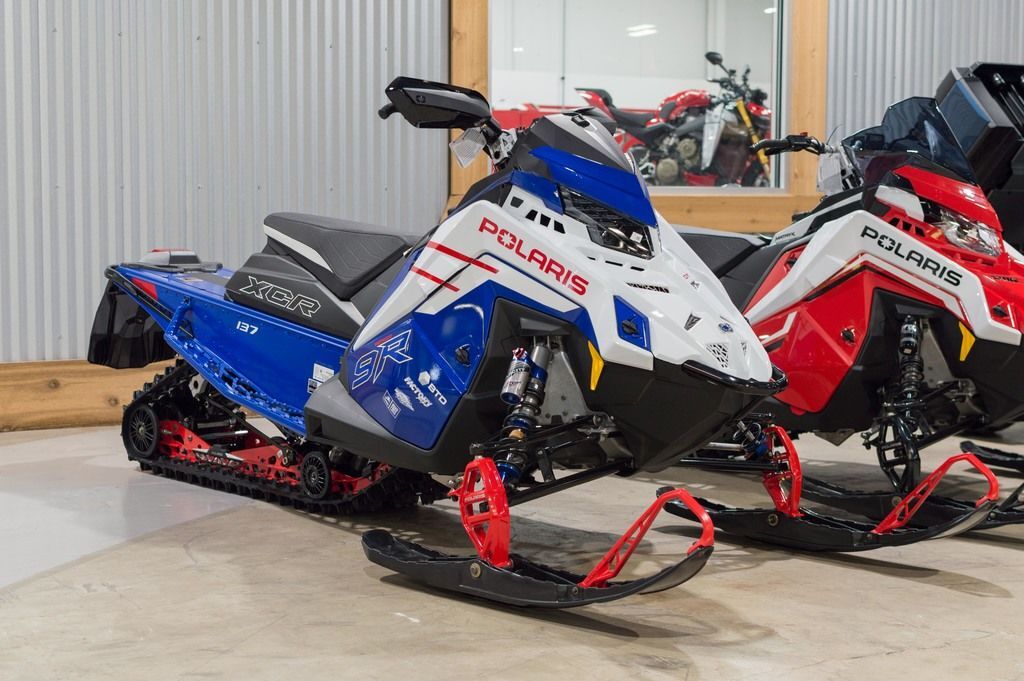 2027 Polaris® Patriot 9R INDY XCR 137 Polaris Blue Metallic / White L in dunmore PA