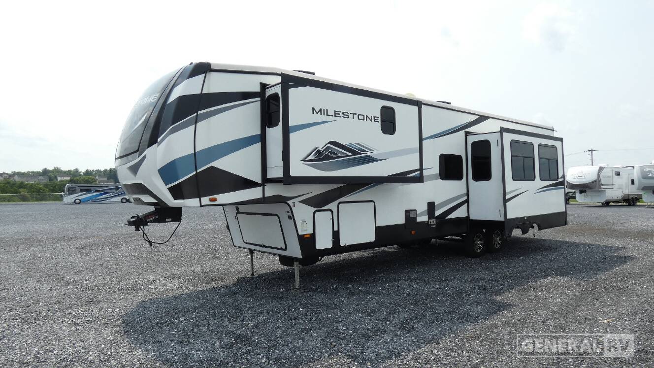 A photo of this 2022 Heartland MILESTONE 360HP