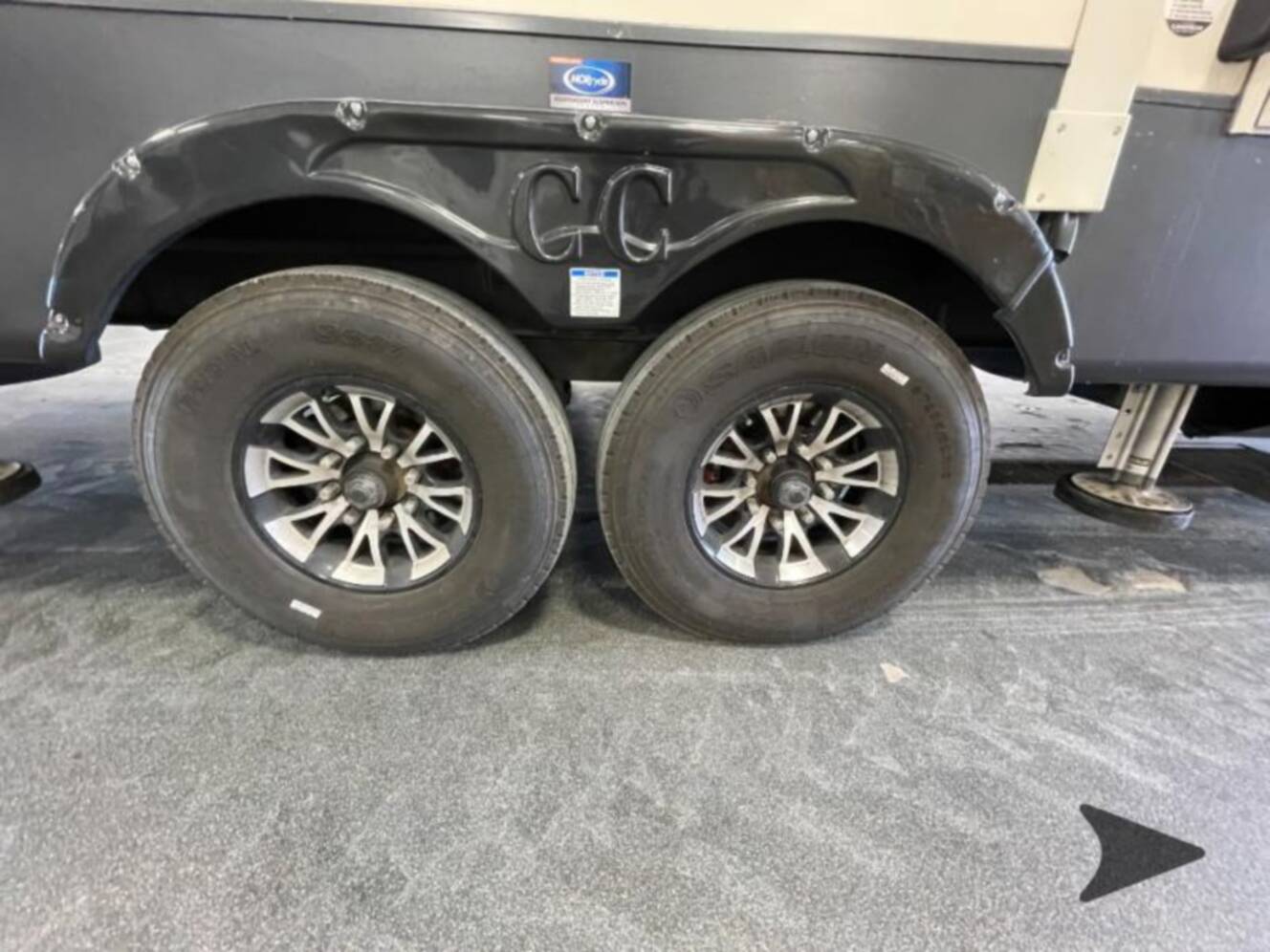 A photo of this 2019 Forest River Rv Cedar Creek Silverback 33IK