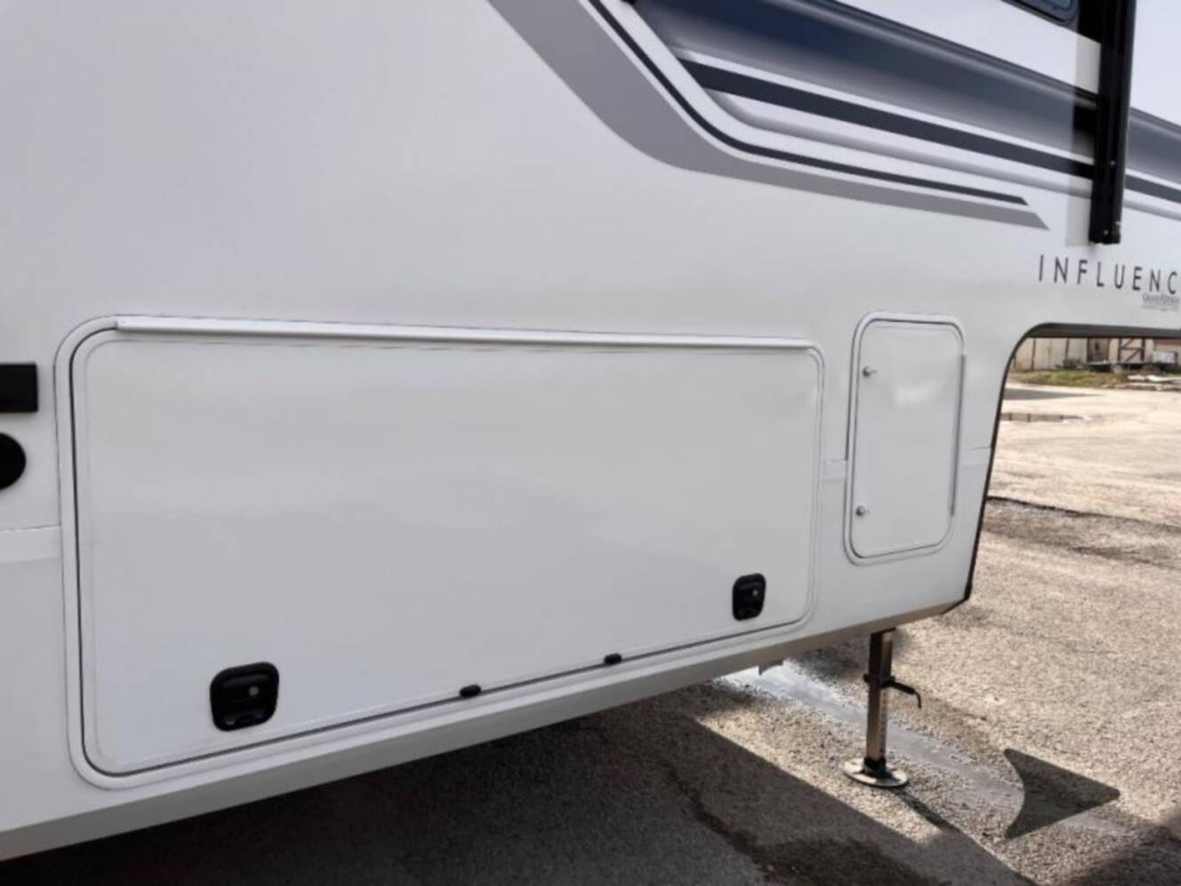 A photo of this 2026 Grand Design Influence 3503GK