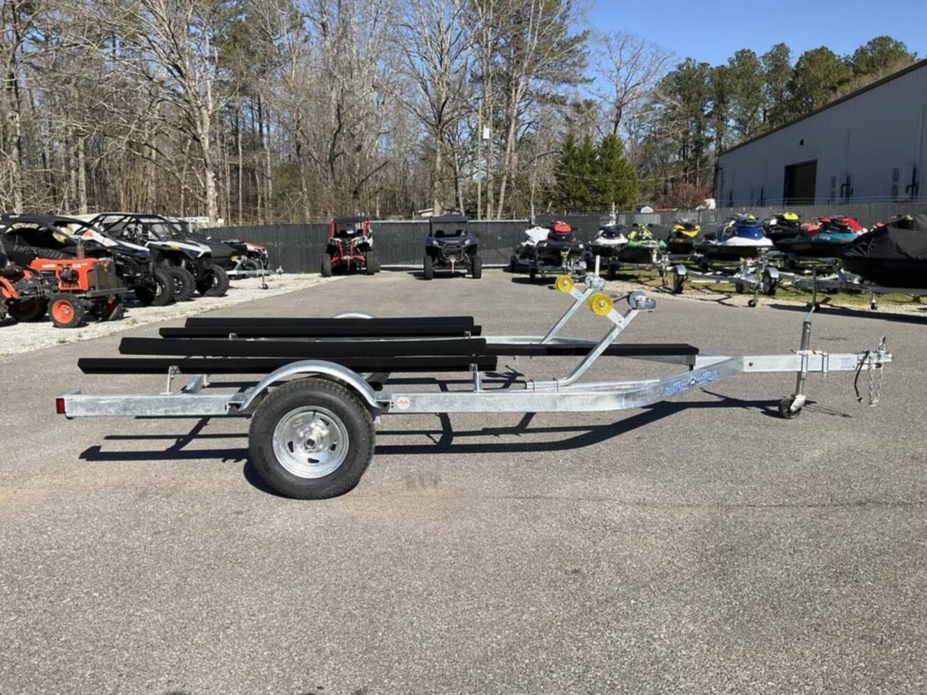 A photo of this 2025 Com Fab PWC Double Trailer