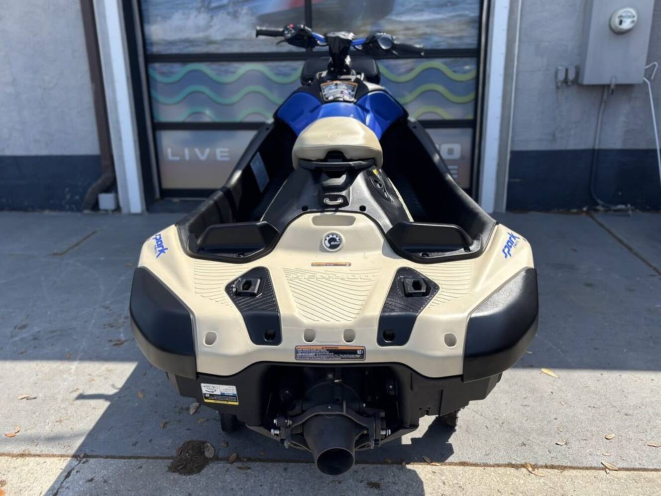 A photo of this 2025 Sea-Doo Spark Trixx for 1 Rotax® 900 ACE - 90 iBR and Au