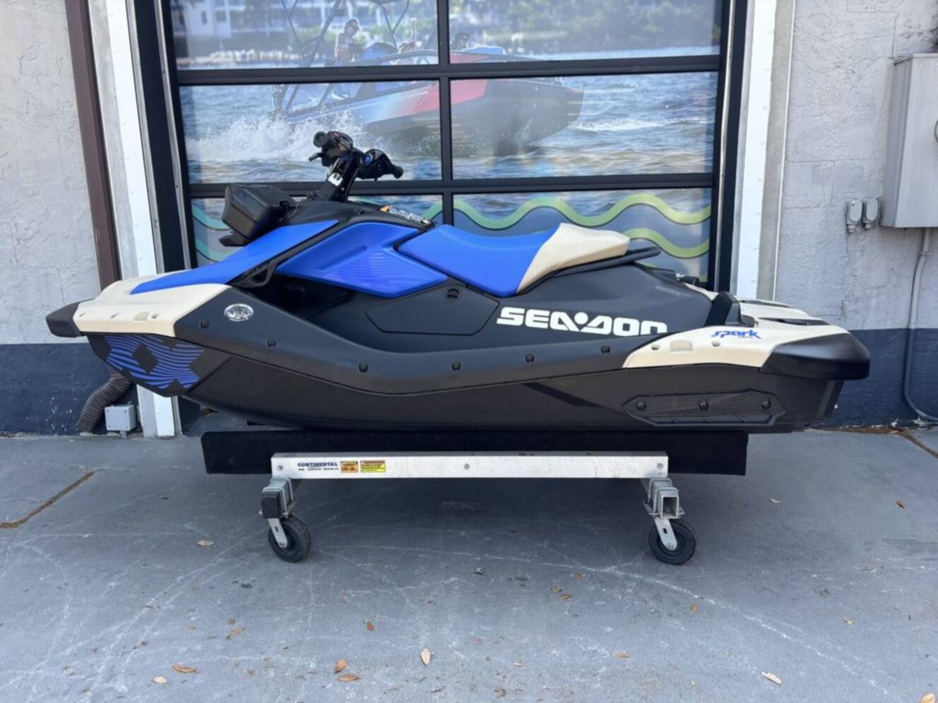 A photo of this 2025 Sea-Doo Spark Trixx for 1 Rotax® 900 ACE - 90 iBR and Au