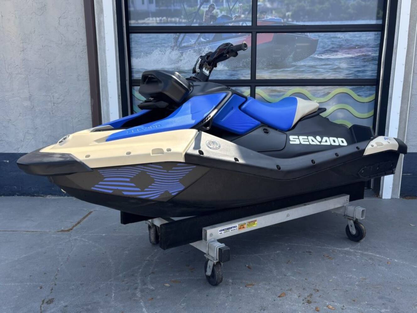 A photo of this 2025 Sea-Doo Spark Trixx for 1 Rotax® 900 ACE - 90 iBR and Au