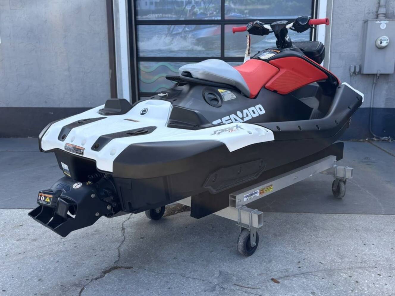 A photo of this 2025 Sea-Doo Spark Trixx for 1 Rotax® 900 ACE - 90 iBR and Au
