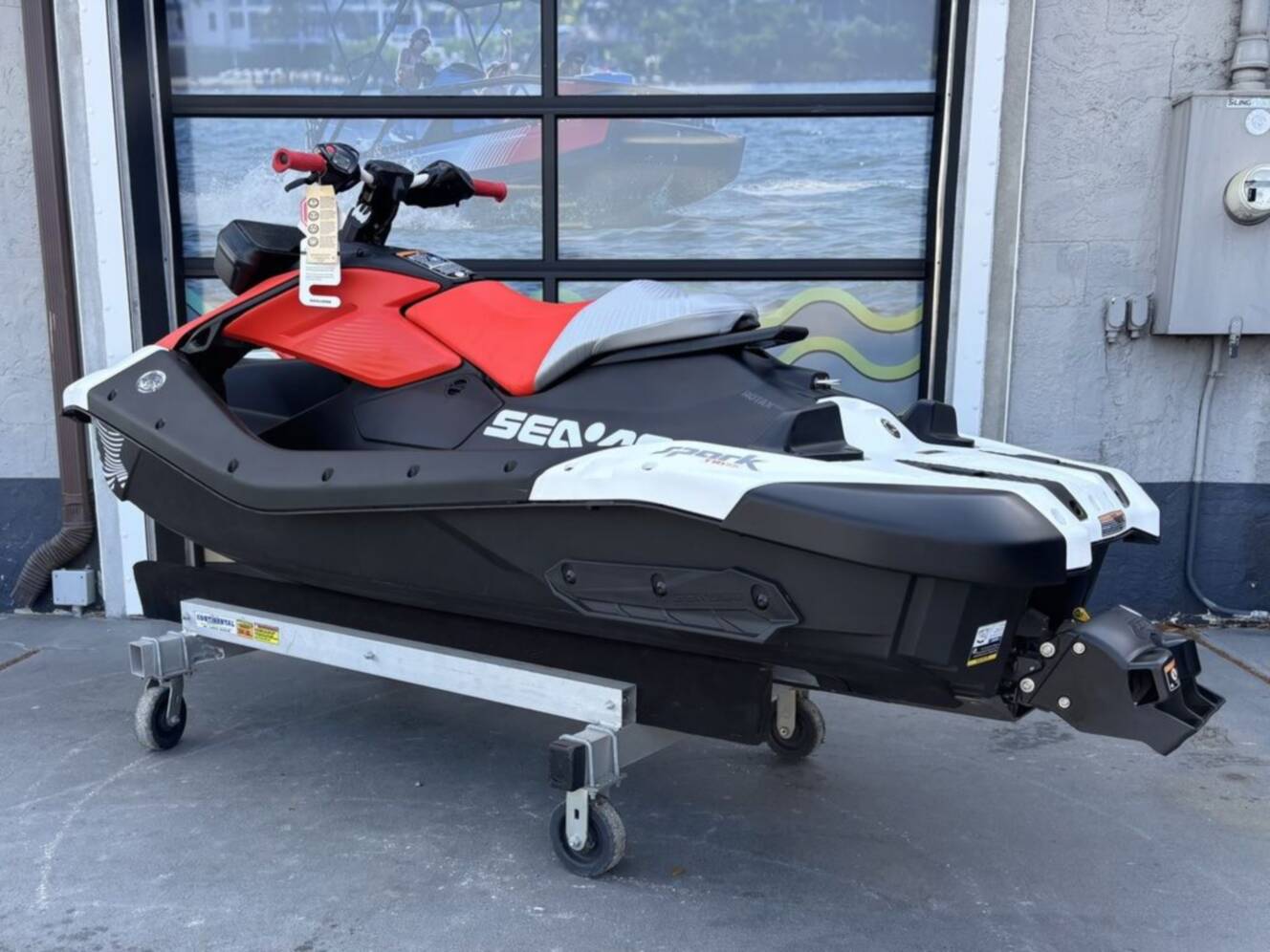 A photo of this 2025 Sea-Doo Spark Trixx for 1 Rotax® 900 ACE - 90 iBR and Au