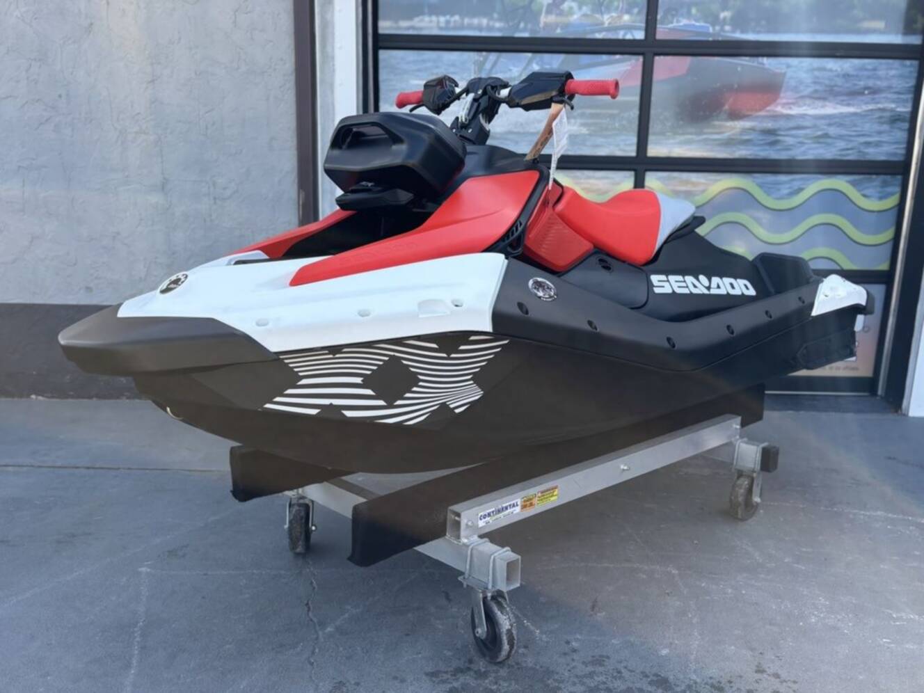 A photo of this 2025 Sea-Doo Spark Trixx for 1 Rotax® 900 ACE - 90 iBR and Au