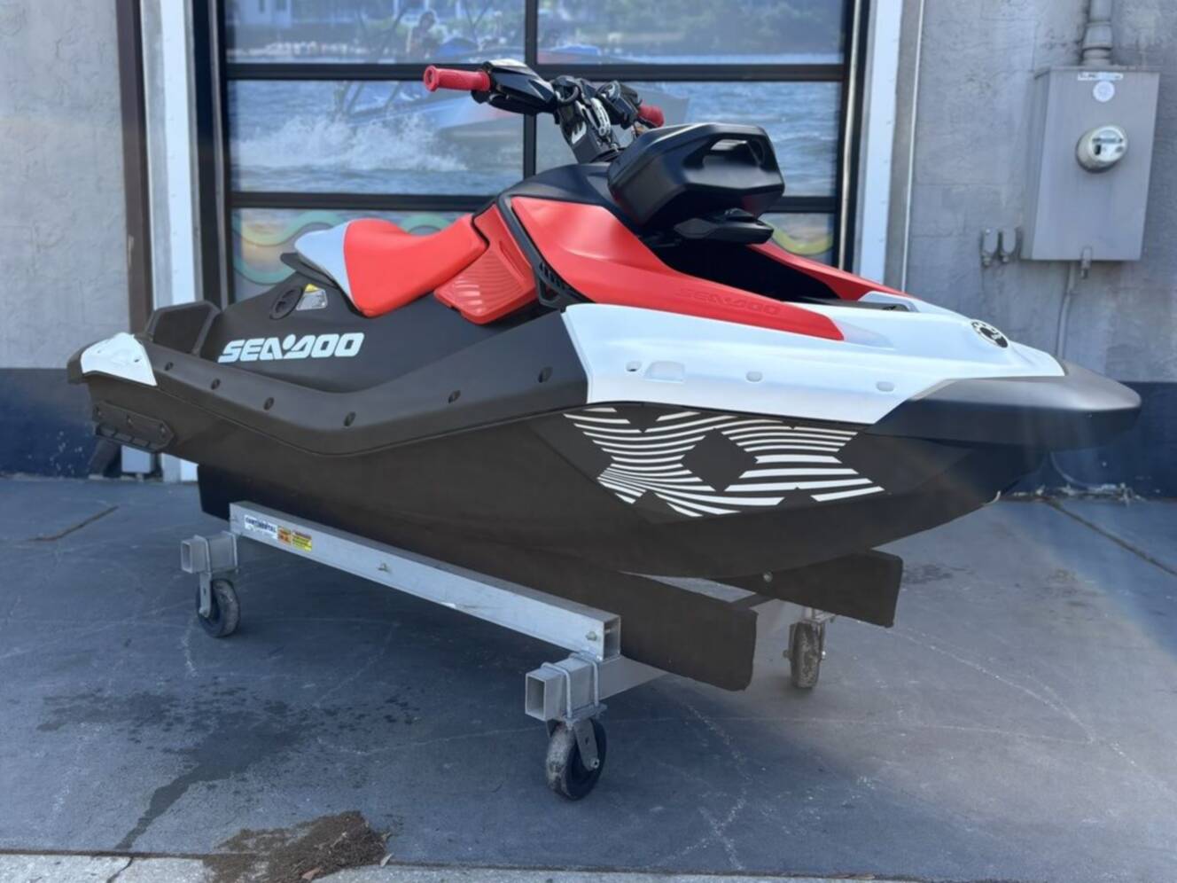 A photo of this 2025 Sea-Doo Spark Trixx for 1 Rotax® 900 ACE - 90 iBR and Au