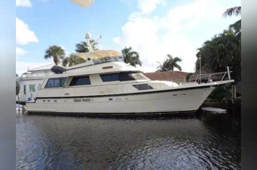 1989 Hatteras 67 Cockpit Motor Yacht in lighthouse point FL