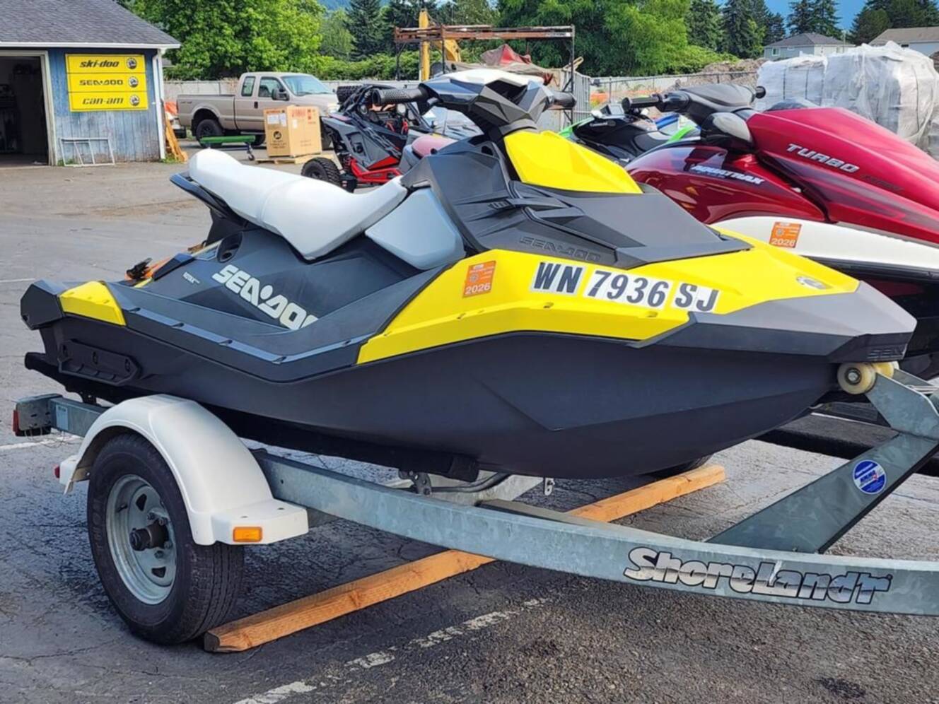 A photo of this 2015 Sea-Doo Spark 3up ROTAX® 900 HO ACE Convenience Package