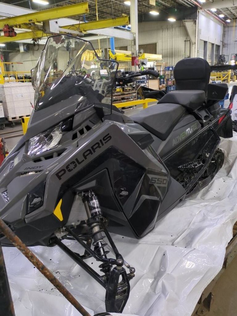 2024 Polaris® 650 Indy Adventure 137 Gloss Black 650 137 in ann arbor MI