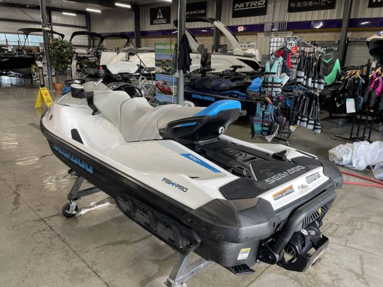 A photo of this 2024 Sea-Doo FishPro Scout 130