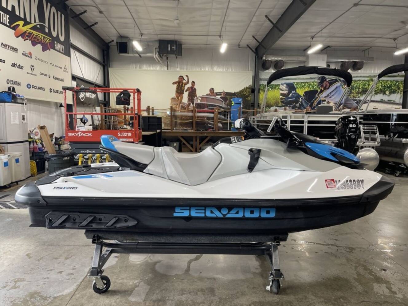 A photo of this 2024 Sea-Doo FishPro Scout 130