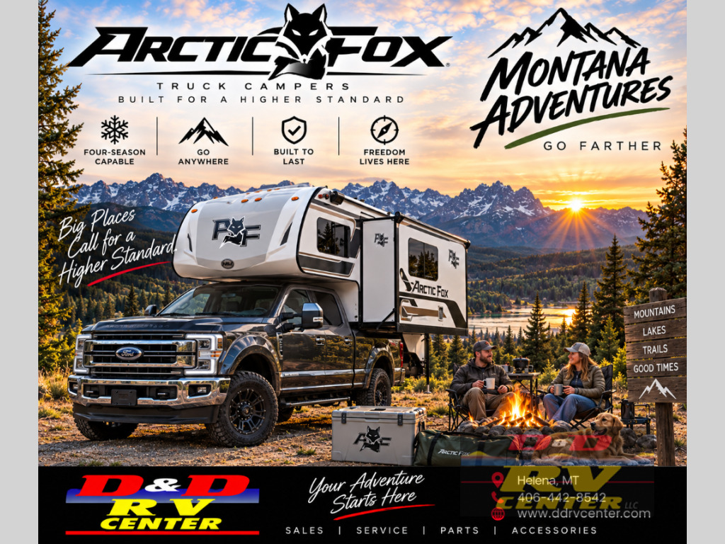2027 Northwood Arctic Fox Camper 1140 Dry Bath in helena MT
