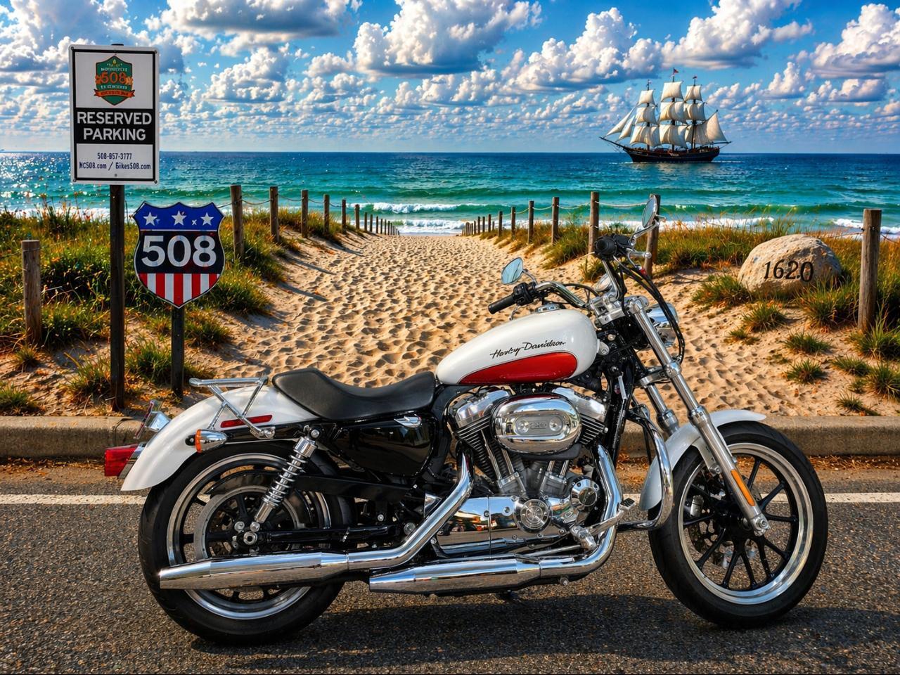2012 Harley-Davidson Sportster 883L SuperLow XL883L SUPERLOW in Plymouth, MA
