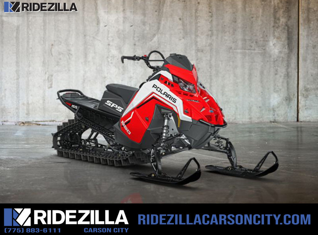 2027 Polaris® 850 RMK SPS 155 7S Indy Red / White Lightning / Gloss B in carson city NV