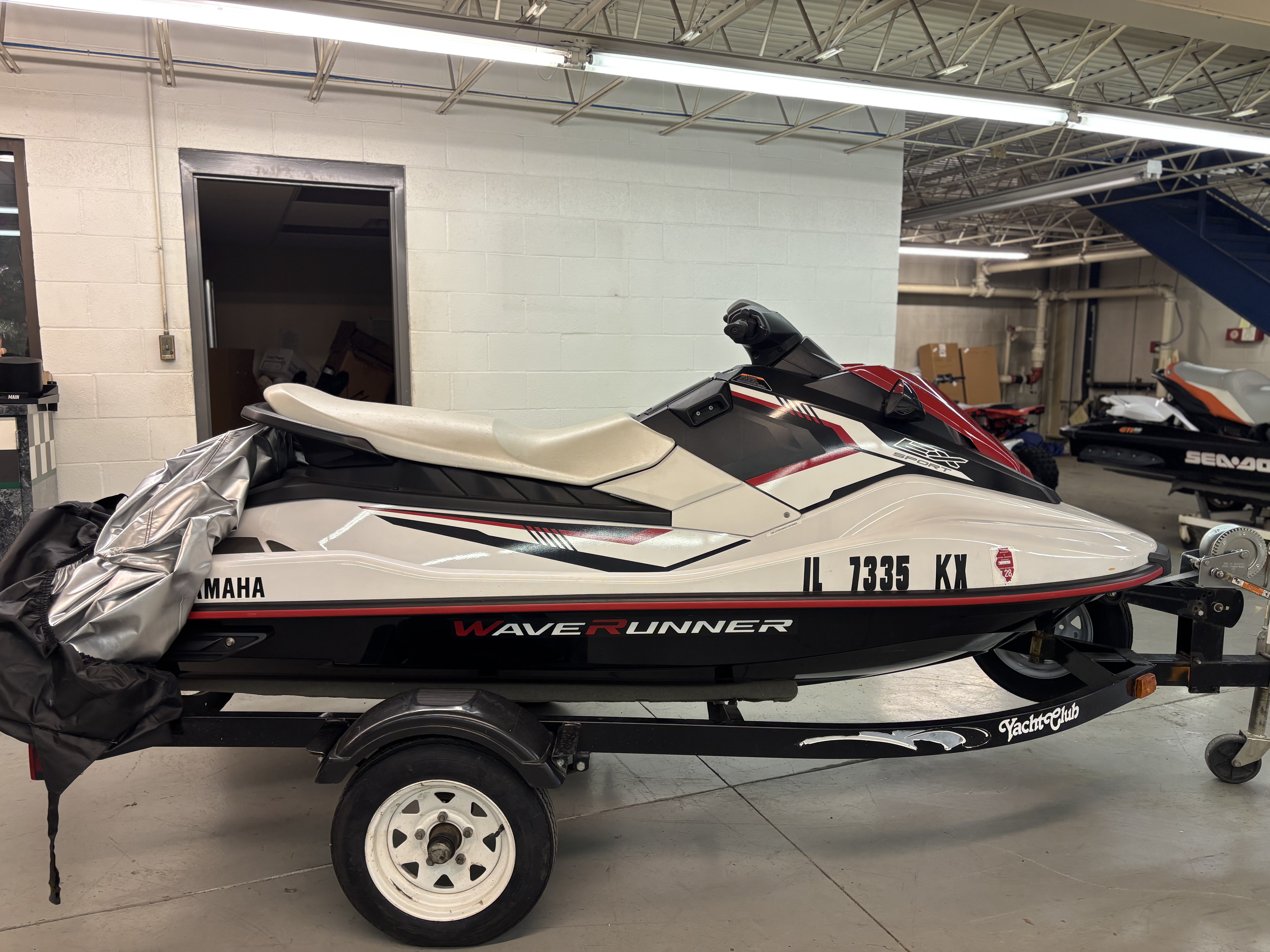 2018 Yamaha EX SPORT (W/TRAILER) in peoria IL