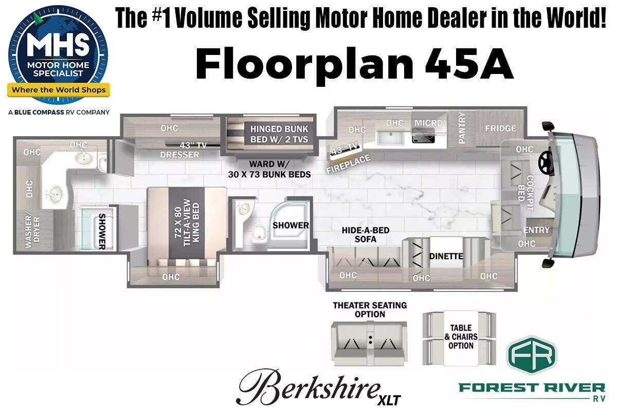 2027 Forest River Berkshire XLT 45A in alvarado TX