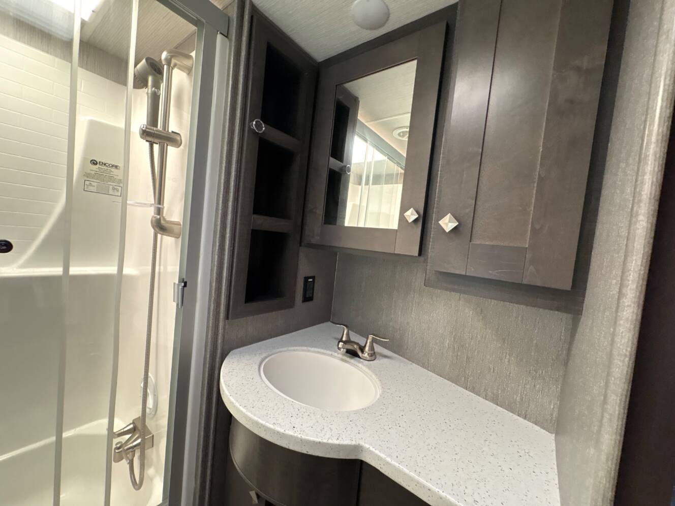 A photo of this 2020 Heartland Road Warrior 413RW