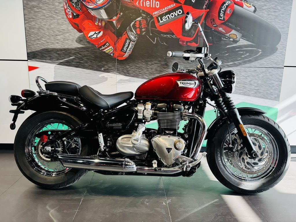 2023 Triumph Bonneville Speedmaster Cordovan Red BASE in Pompano Beach, FL