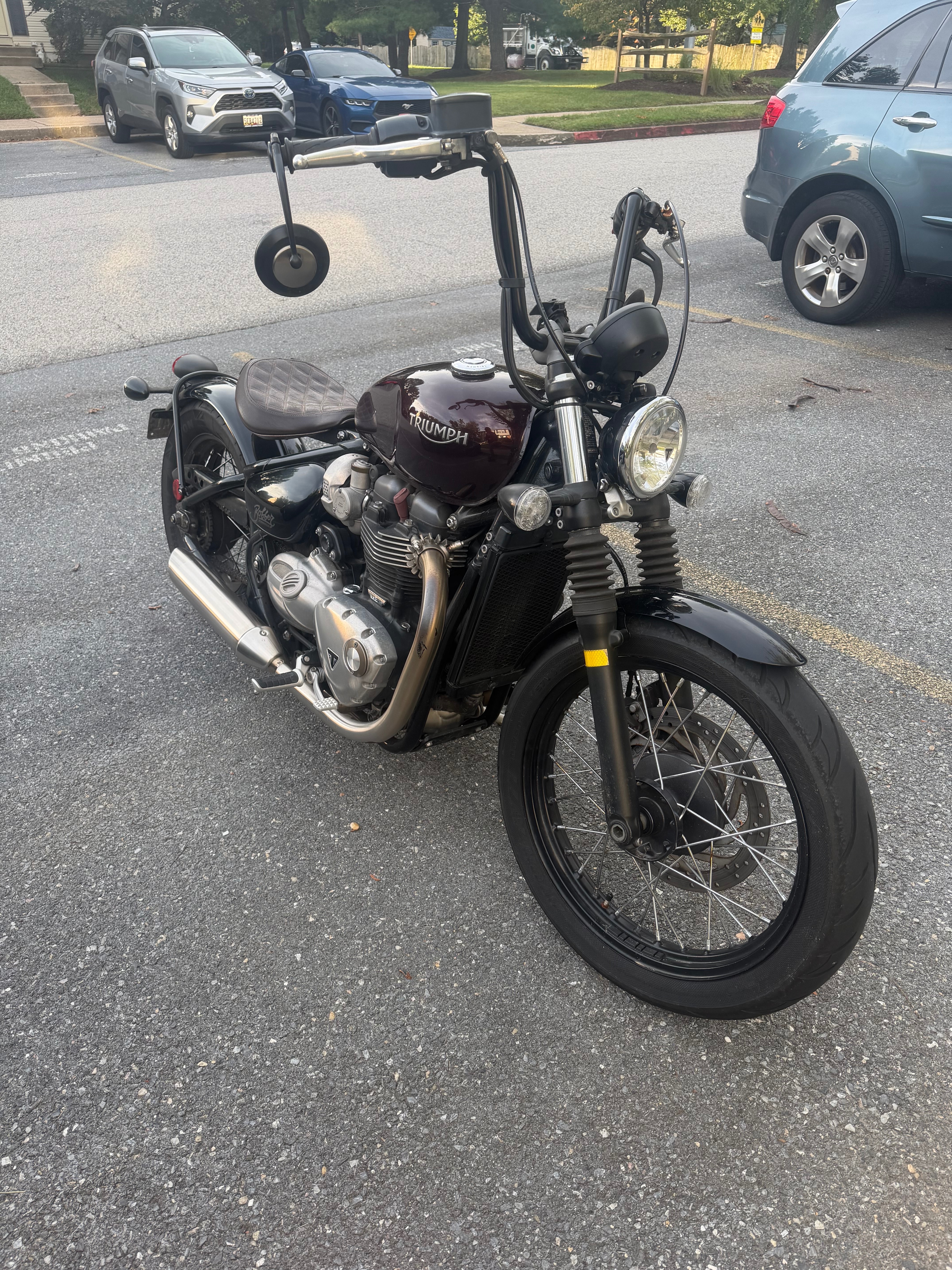 2017 Triumph BONNEVILLE BOBBER BASE BASE in Elkridge, MD