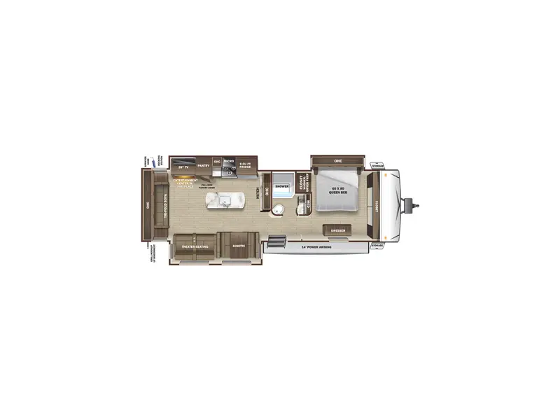 2021 HIGHLAND RIDGE LIGHT 313RLS
