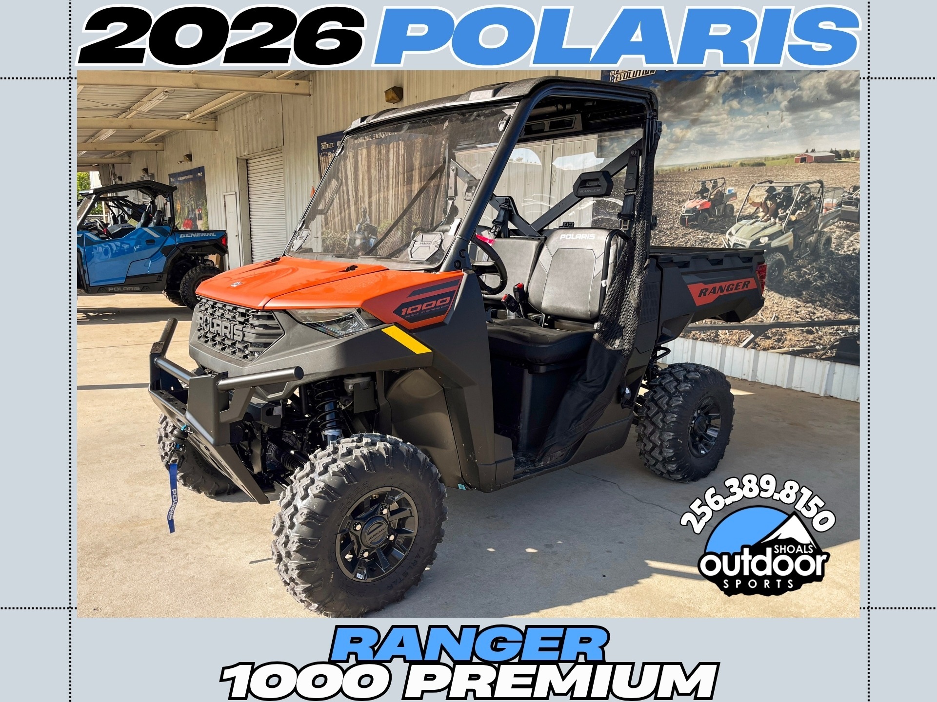 2026 Polaris Ranger 1000 Premium UTV/Utility ATV