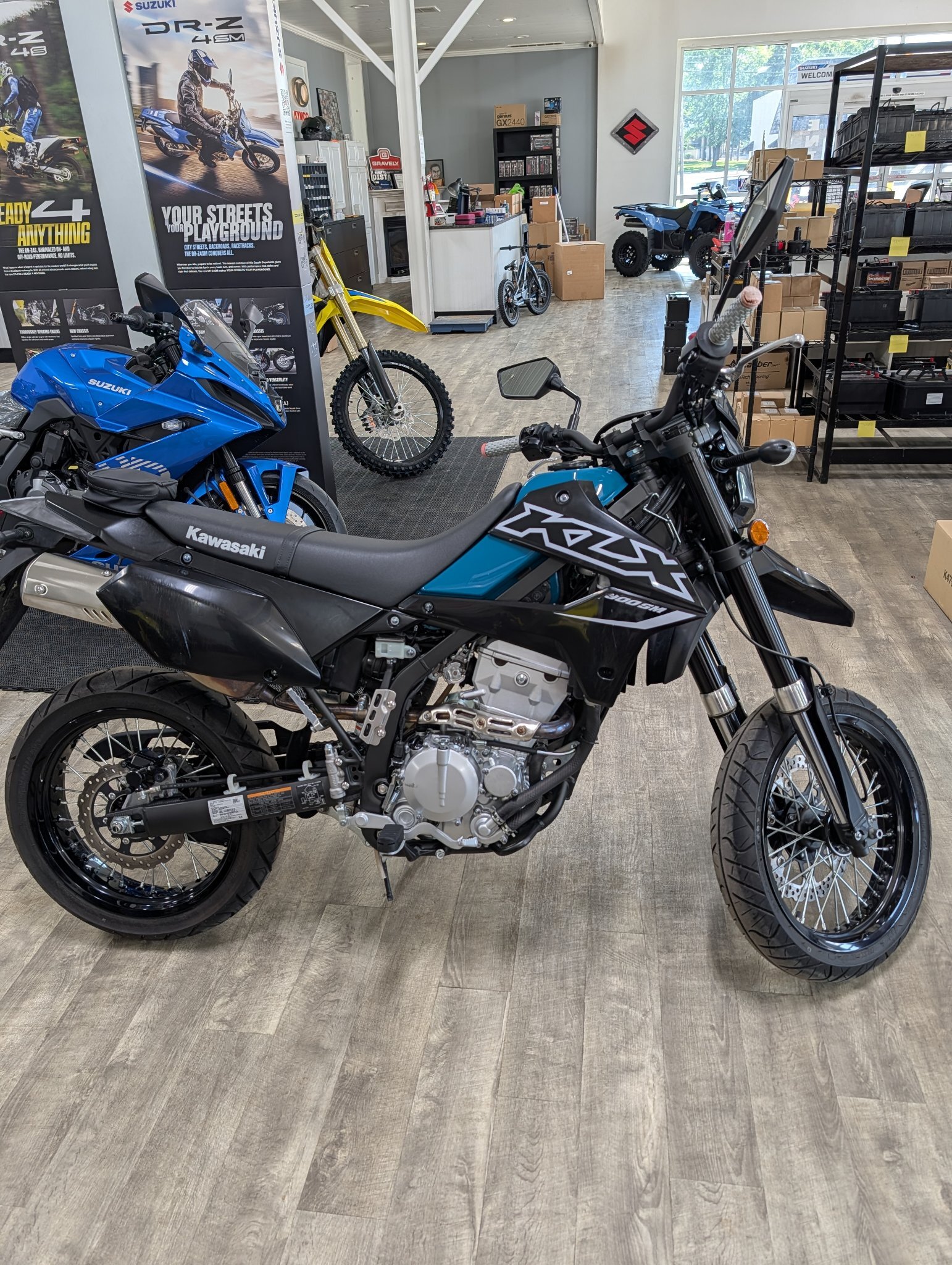 2022 Kawasaki KLX 300SM 300SM in Jasper, IN