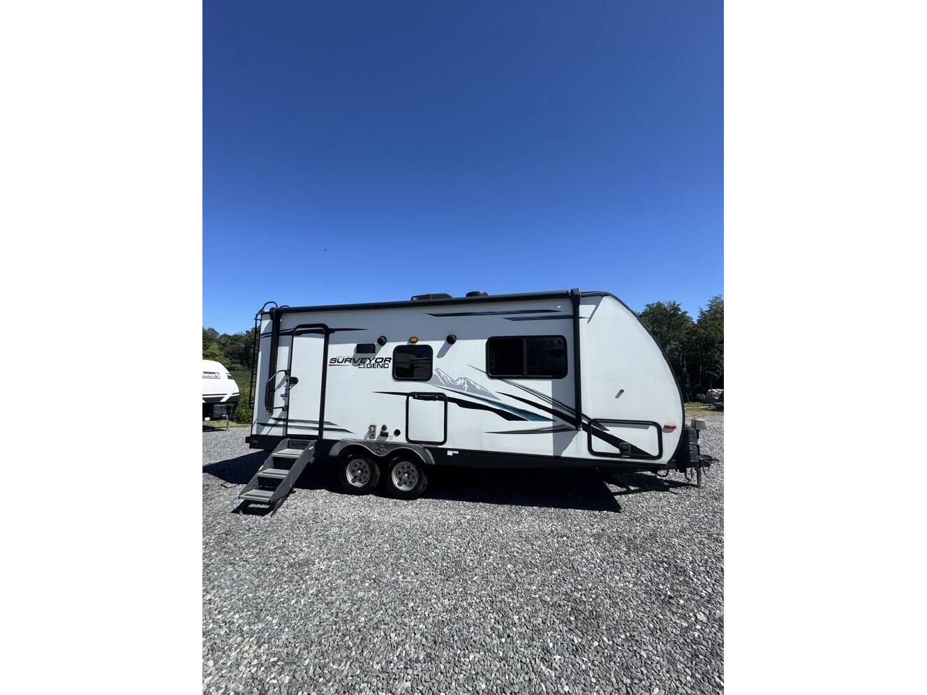 A photo of this 2021 Forest River SURVEYOR LEGEND 202RBLE