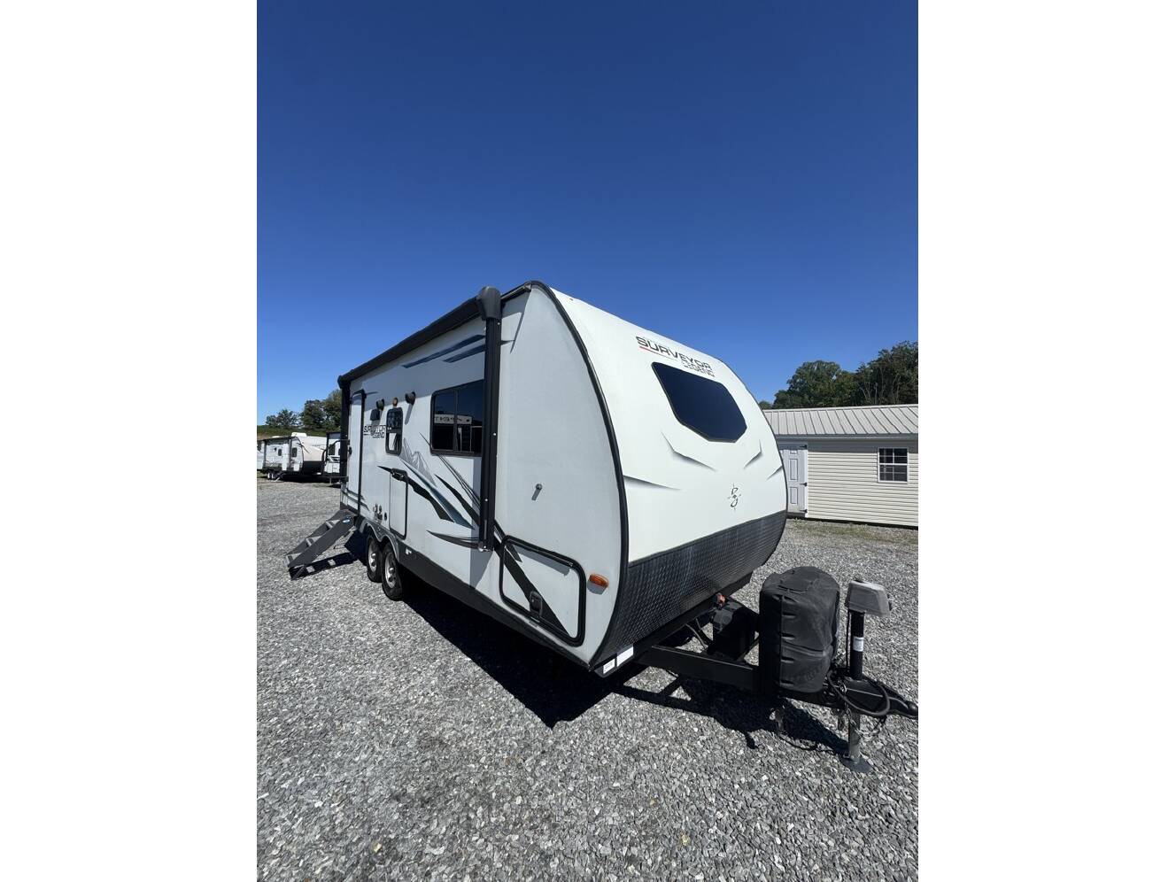 A photo of this 2021 Forest River SURVEYOR LEGEND 202RBLE