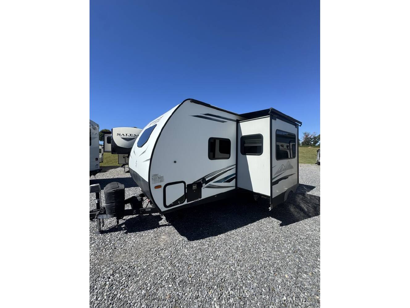 A photo of this 2021 Forest River SURVEYOR LEGEND 202RBLE