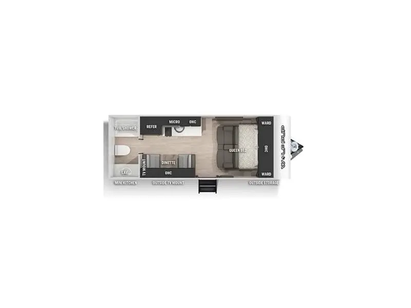 2021 FOREST RIVER CHEROKEE 16FQ