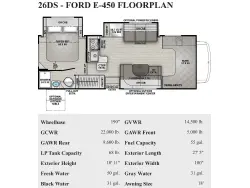 2018 COACHMEN FREELANDER 26DS