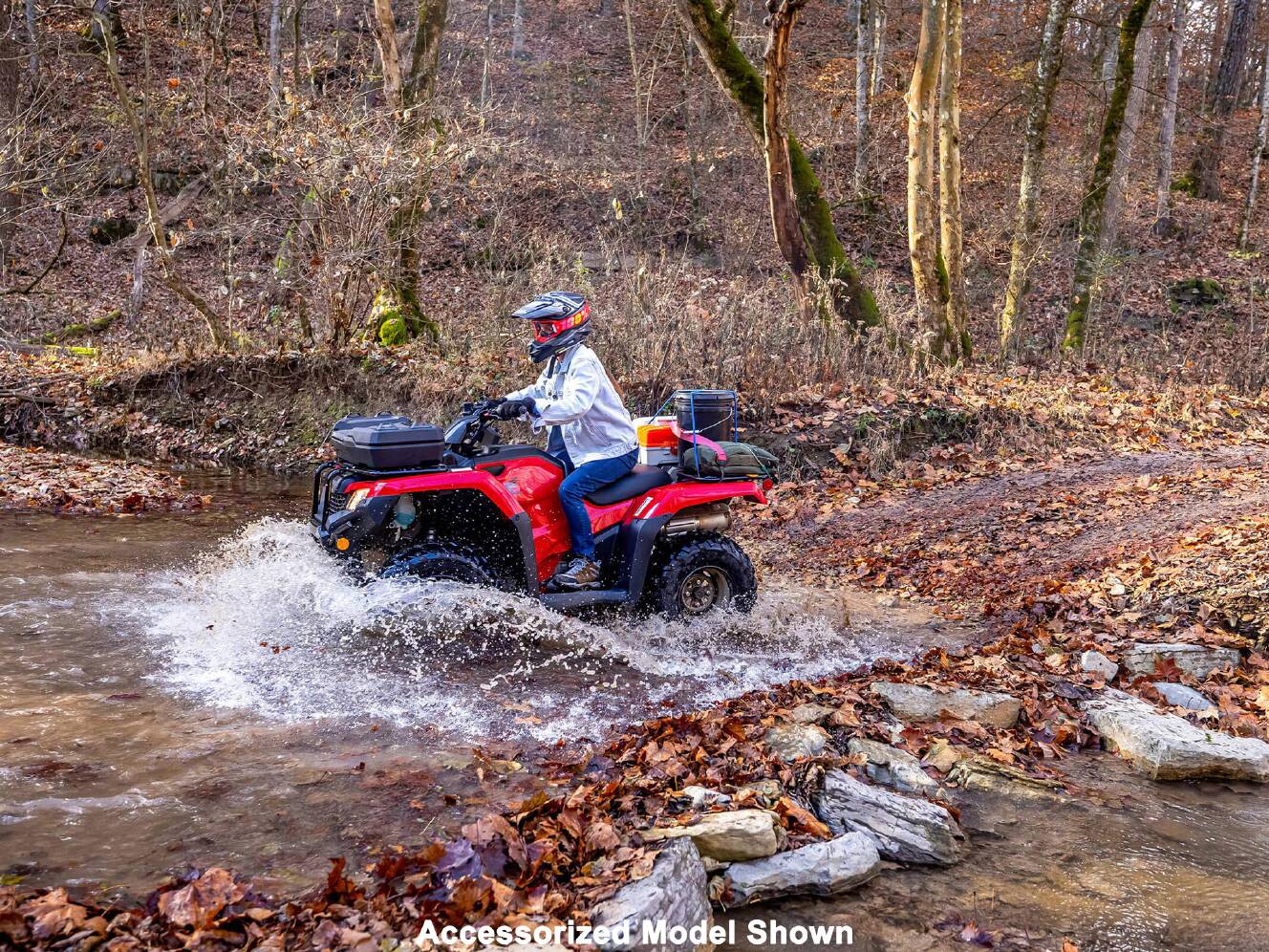 A photo of this 2025 Honda FourTrax Rancher
