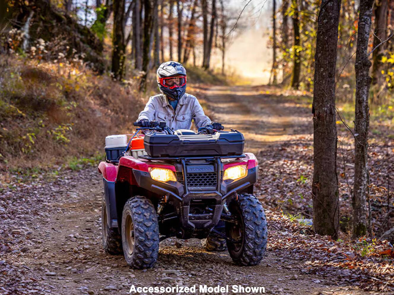 A photo of this 2025 Honda FourTrax Rancher