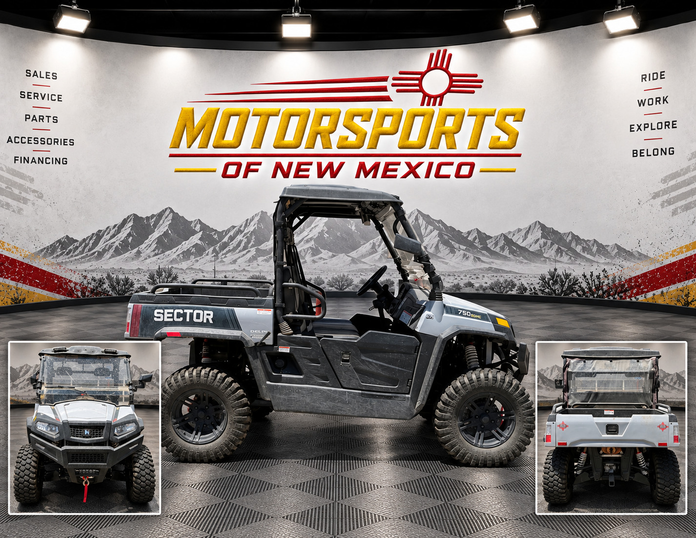 2021 Hisun Sector 750 Crew EPS UTV/Utility ATV
