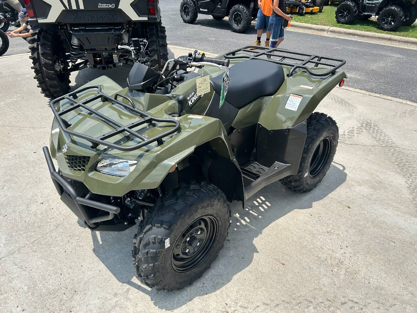 A photo of this 2026 Suzuki KingQuad 400FSi