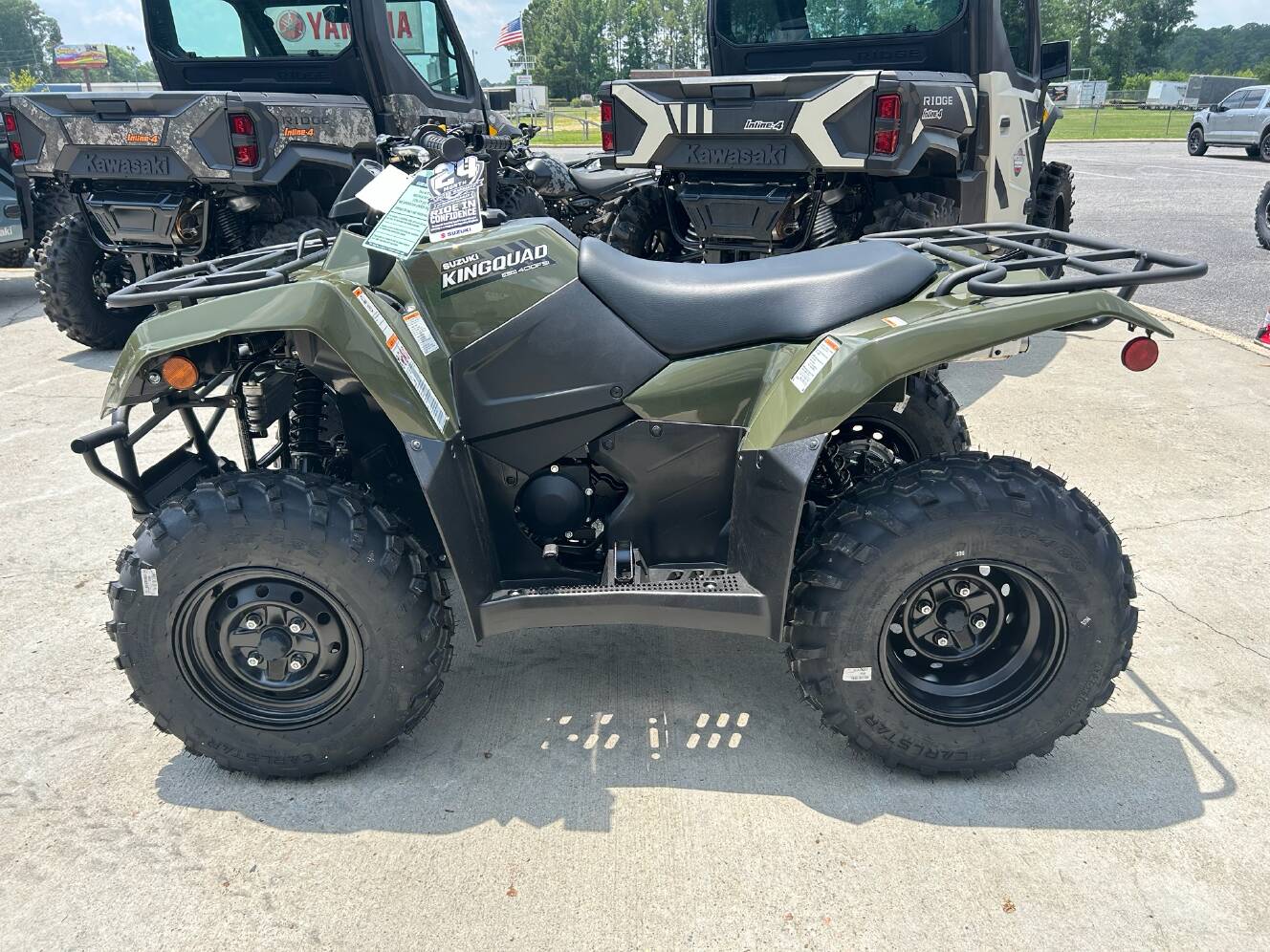 A photo of this 2026 Suzuki KingQuad 400FSi