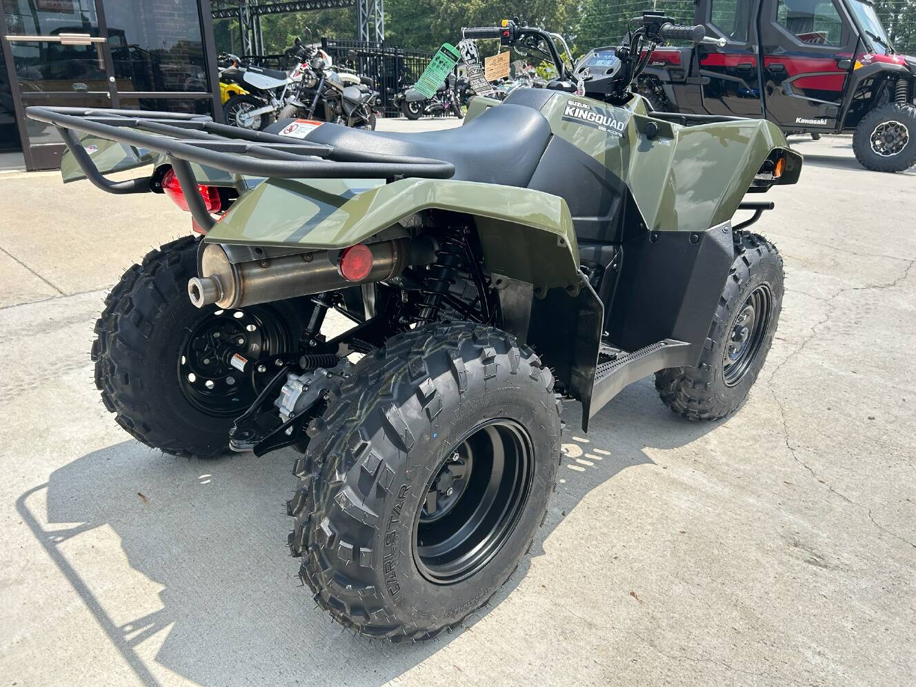 A photo of this 2026 Suzuki KingQuad 400FSi